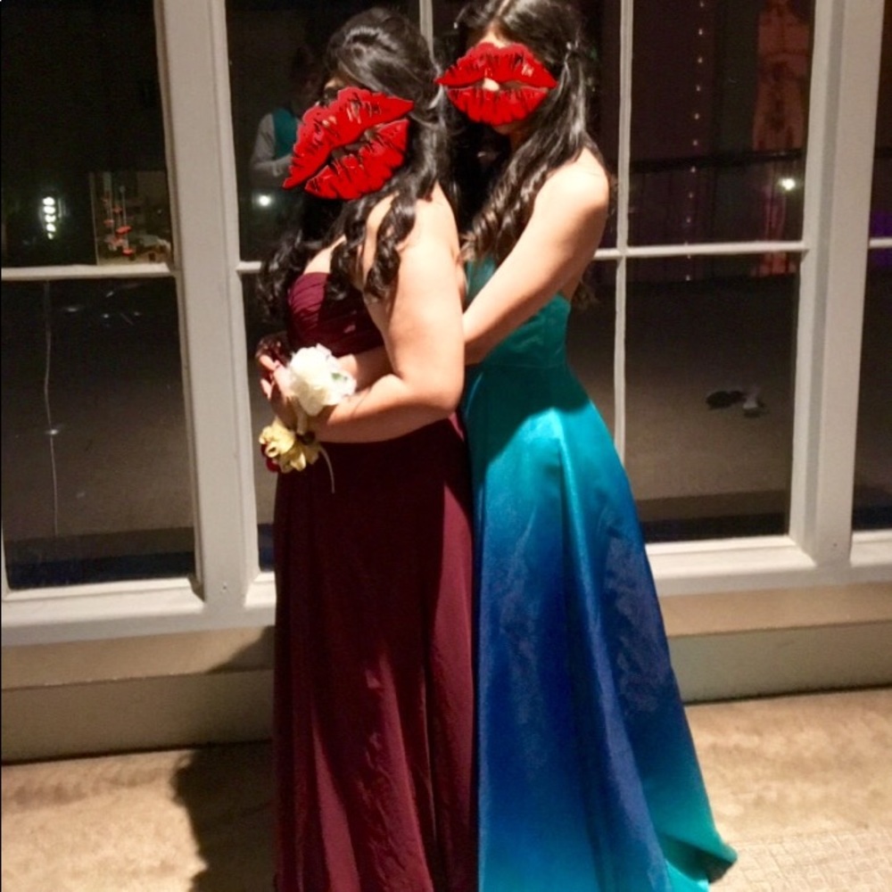 Ombré prom dress (size 4/6)